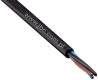 STL 224 przewód PUR czarny, 3x0,34 mm2, średnica zew. 4,3mm, kolory żył (brązowy, niebieski, czarny), UL, UV, STL224